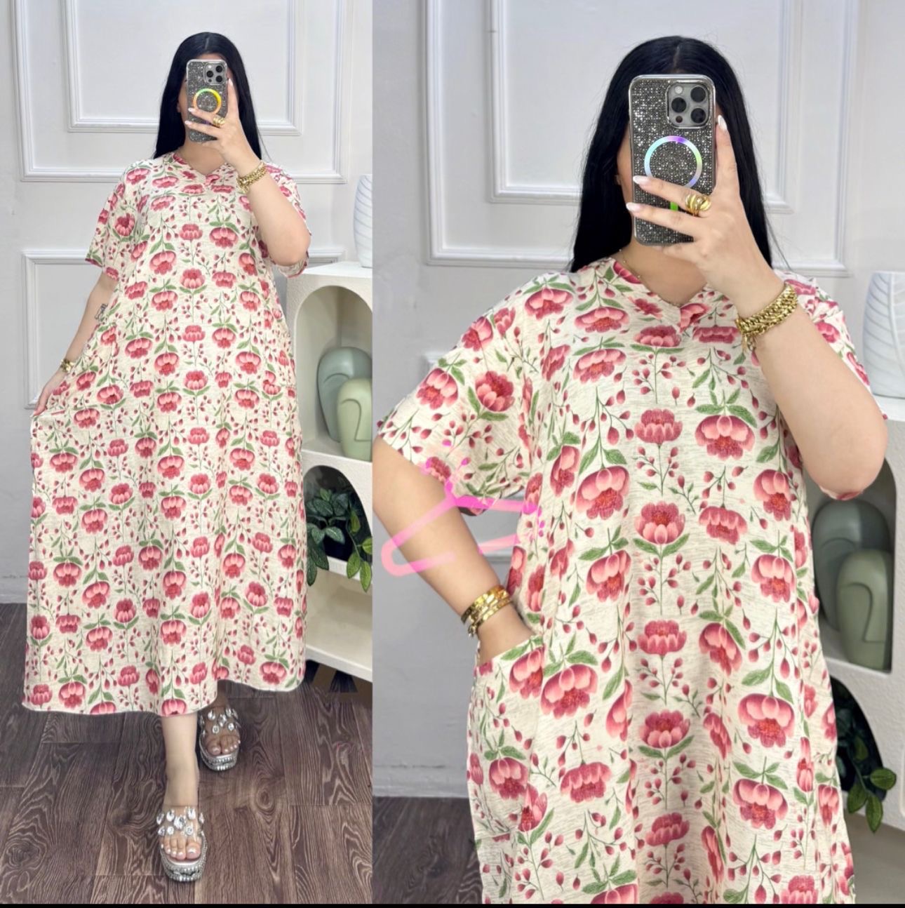 دشداشه ميدي فري سايز