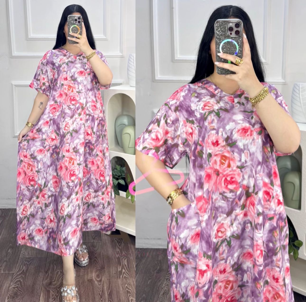 دشداشه ميدي فري سايز - alternate view