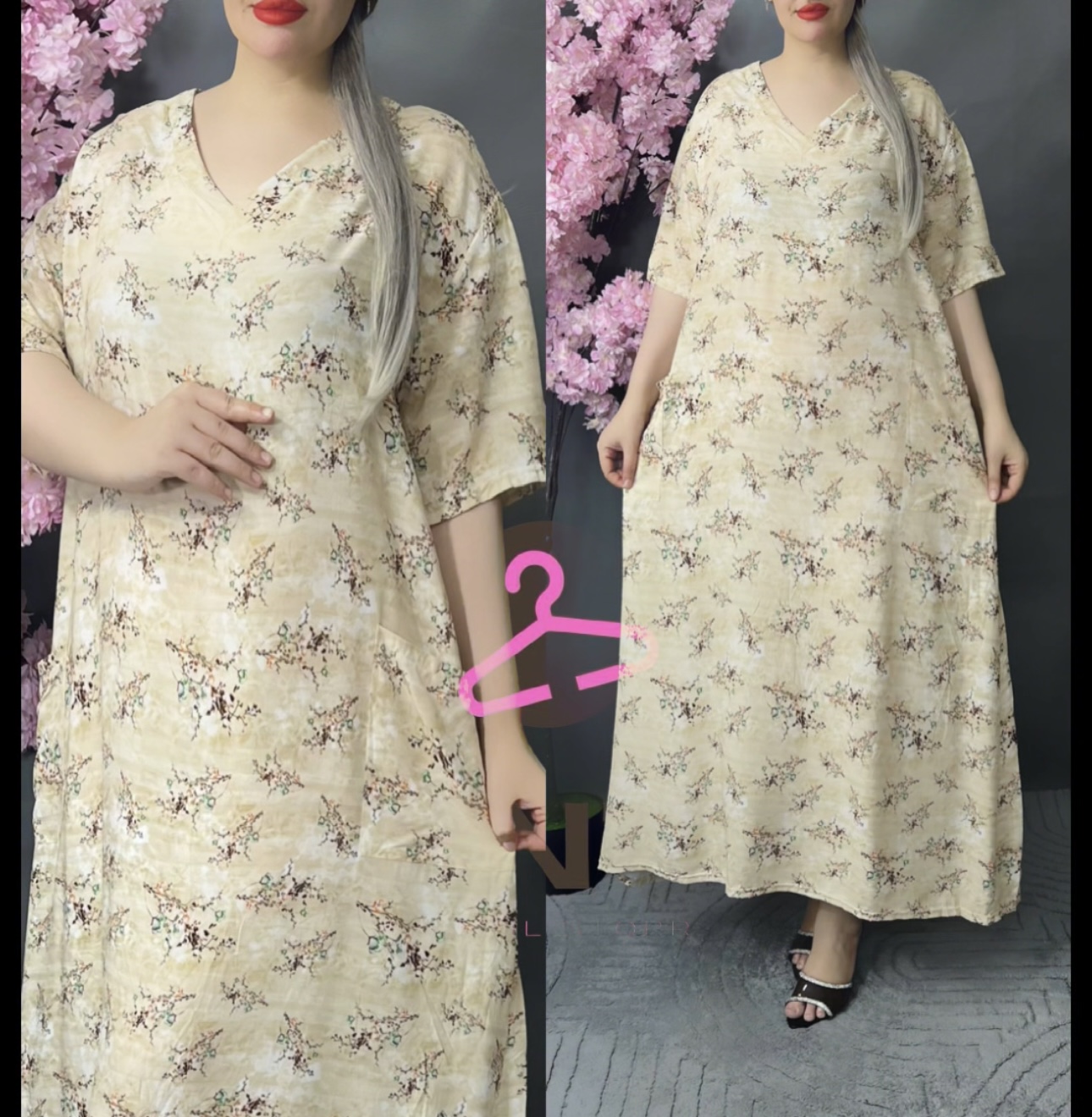 دشداشه ميدي فري سايز