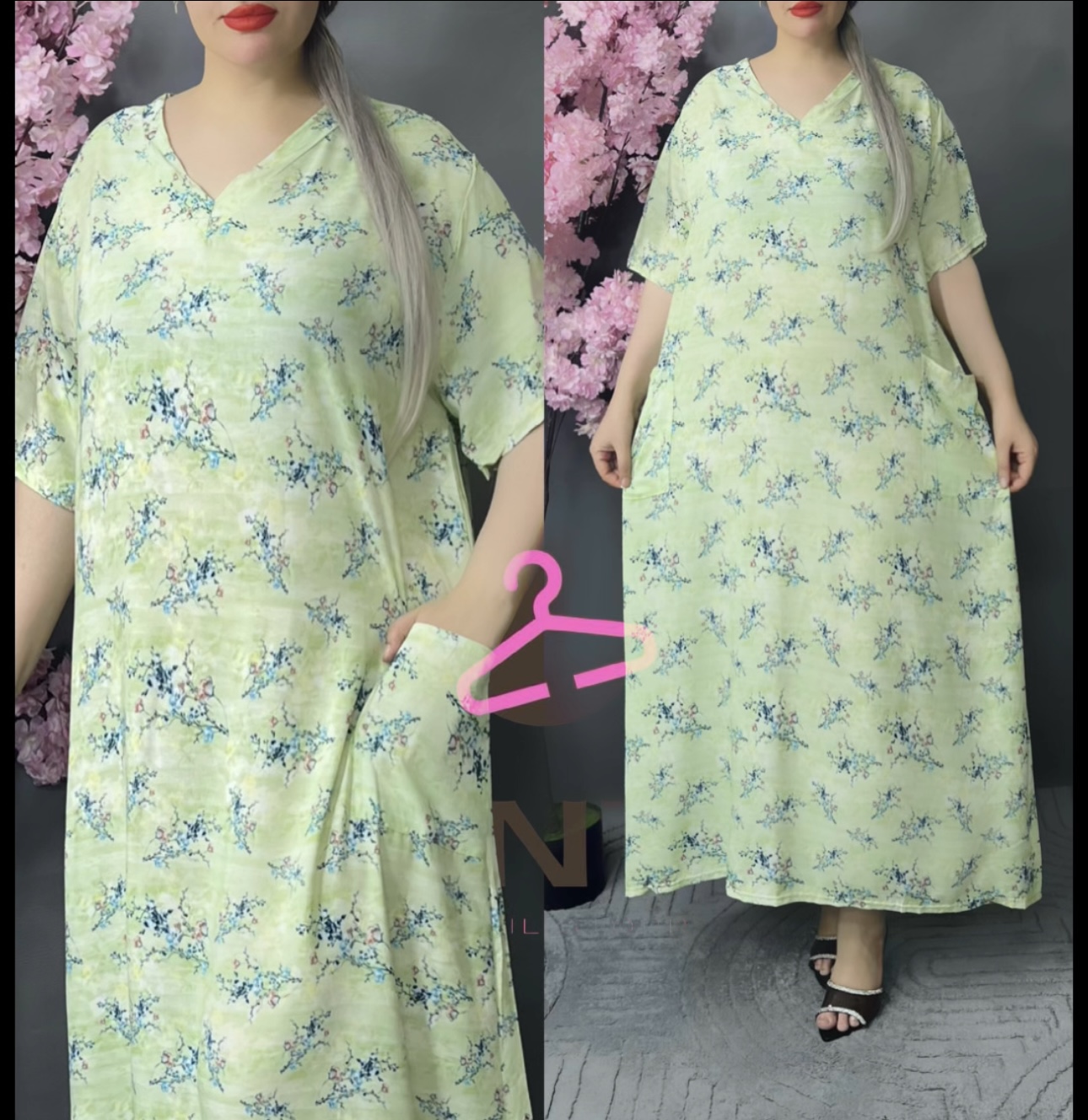 دشداشه ميدي فري سايز - alternate view