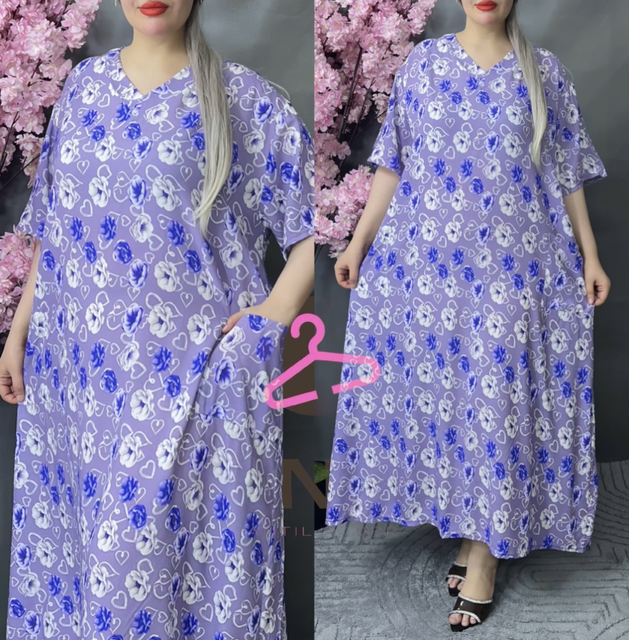 دشداشه ميدي فري سايز - alternate view